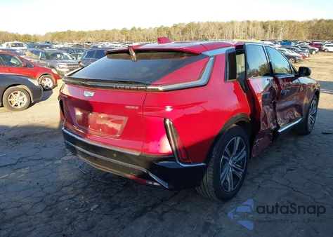 2024 Cadillac Lyriq Luxury W/1Sc from USA, damaged, VIN 1GYKPPRK9RZ100831